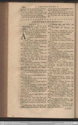 The First Book of the Chronicles