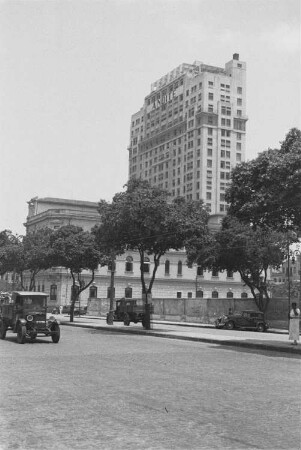 Reisefotos Brasilien. Rio de Janeiro. Edifício A Noite (1928). Straßenansicht