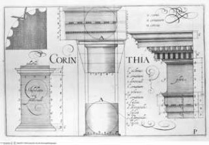Architectura ..., Tafel P: Corinthia.