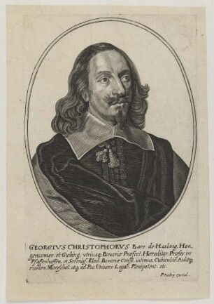 Bildnis des Georgivs Christophorvs, Baro de Haslang