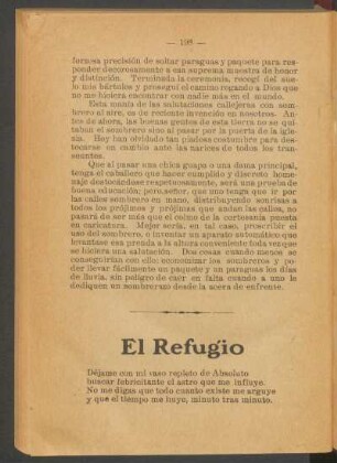 El refugio