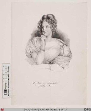 Bildnis Delphine de Girardin, geb. Gay