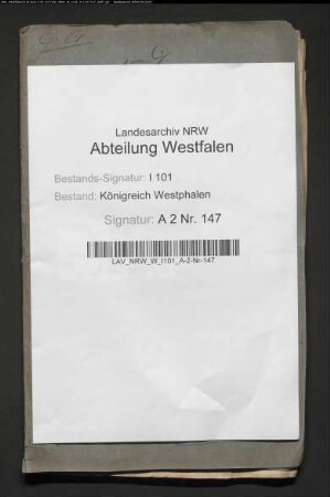 Personalakten des Marienstifts in Bielefeld