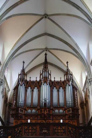 Frankreich. Alsace. Haut Rhin. Ensisheim. Kirche Saint Martin