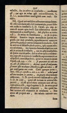 376-386, NB. Quod universalitas tribuatur naturae ...
