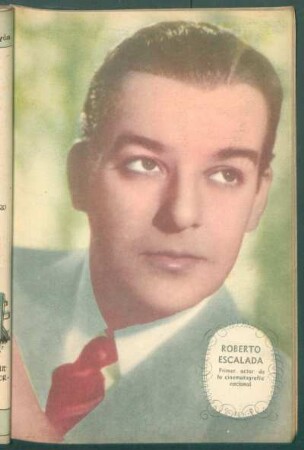 Roberto Escalada, primer actor de la cinematografía nacional - [Fotografía]