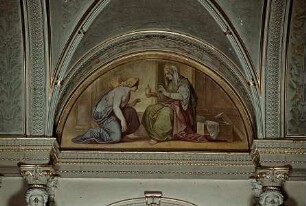 Amor und Psyche — Psyche erhält das Gefäß Proserpinas