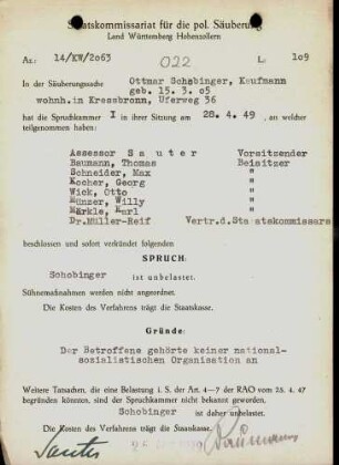 Schobinger, Ottmar
