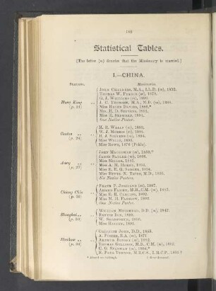 Statistical Tables
