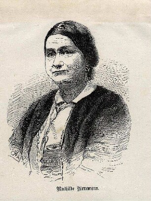 Bildnis von Mathilde Arnemann (1809-1896)