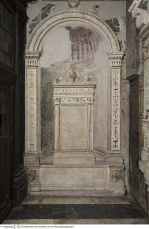 Grab der C. Cantacuzeno Floridi, ihrer Tochter Isabella und des Ehemannes, Vaters und Stifters Hector Lengles aus Zypern