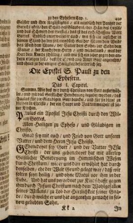 499-511, Die Epistel S. Pauli zu den Ephesern