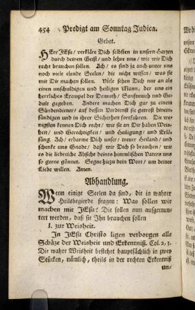 454-463, Wenn einige Seelen da sind, die in wahrer ...