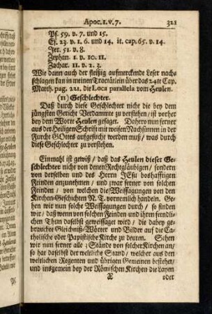 321-326, Einmahl ist gewiß, daß das Heulen ...