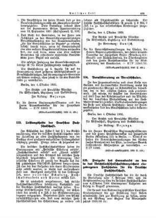 Berufsberatung an Berufsschulen : [Erziehung] ; [Amtliche Erlasse] ; [Amtlicher Teil]