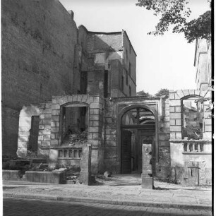 Negativ: Ruine, Ringstraße 6, 1953