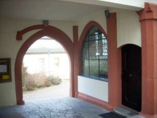 Hessenthal-Wallfahrtskirche - Gnadenkapelle - Durchgang nach Norden