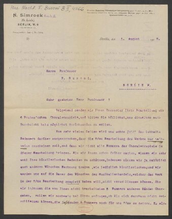 Brief an Ferruccio Busoni : 01.08.1902