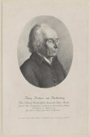 Bildnis des Franz Freiherr von Fürstenberg