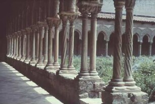 Kreuzgang : Reisefotos Italien. Sizilien. Monreale. Dom Santa Maria la Nuova. Kreuzgang (1174/1189)