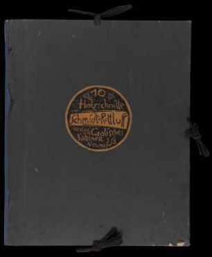 10 Holzschnitte Schmidt-Rottluff Verlag Grafisches Kabinett J B Neumann