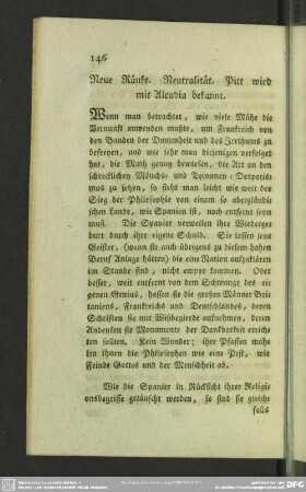 Neue Ränke