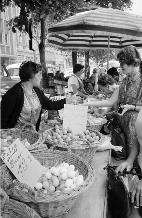 Wochenmarkt auf dem Werderplatz