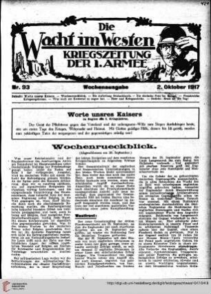 Hefte 93-103, Oktober 1917