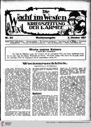 Hefte 93-103, Oktober 1917