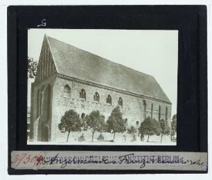 Angermünde, Franziskanerkirche : Außenansicht von SW