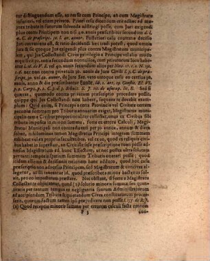 Dissertatio Juridica [Iuridica] De Praescriptione Immunitatis a Tributis : = Von der Verjährung der Steuren und anderer Obrigkeitl. Anlagen Freyheit