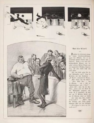 "Der Schnellzeichner" "Aus der Klinik"