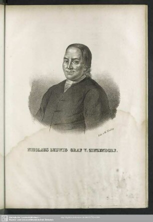 Nicolaus Ludwig Graf v. Zinzendorf