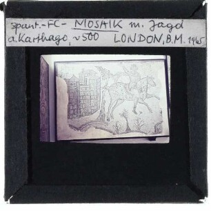 Mosaik aus Karthago mit Jagdszene (London, BM 1967,0405.18)