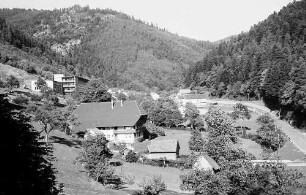Blick von der Jugendherberge in Hornberg ins Tal