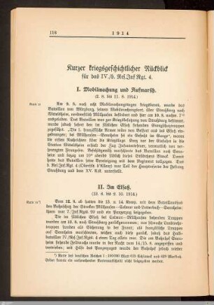 II. Im Elsaß