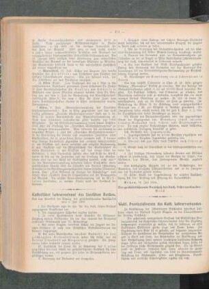 Westf. Provinzialverein des Kath. Lehrerverbandes