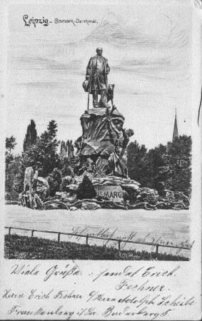 Leipzig: Bismarck-Denkmal