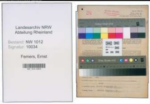 Entnazifizierung Ernst Femers , geb. 26.03.1889 (Kaufmannsgehilfe)