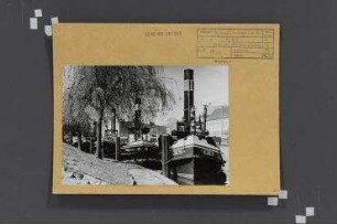 Mühlendammschleuse. Berlin, Mitte, Rolandufer/Fischerinsel/Märkisches Ufer