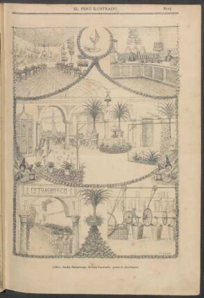 [Vistas de] Lima - Jardín Estrasburgo, de Luis Parinello, portal de Escribanos.