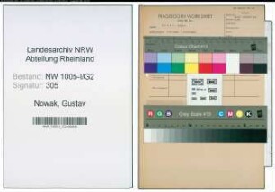 Entnazifizierung Gustav Nowak , geb. 02.03.1903 (Arbeiter)