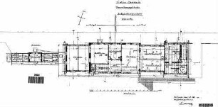Ebersbach (Fils): Empfangsgebäude Grundriss Erdgeschoß