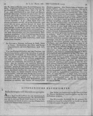 Geschichtliches über Bibel- und Traktatengesellschaften und ihren Mystizismus. Sankt Gallen, Zürich: Orell & Füßli 1816