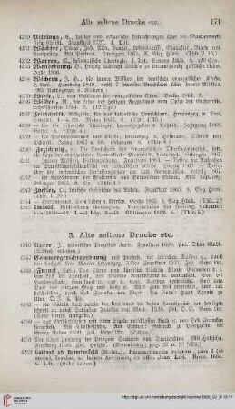2. Alte seltene Drucke (Nr. 4246 - 4254)