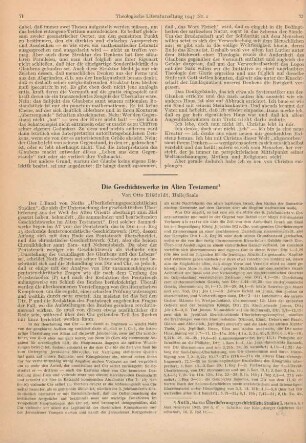 71-76 Die Geschichtswerke im Alten Testament