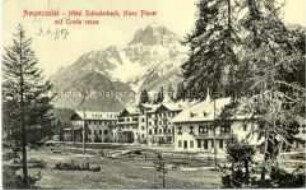 Das Hotel Schluderbach im Ampezzotal