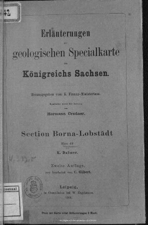 42: Section Borna-Lobstädt : Blatt 42
