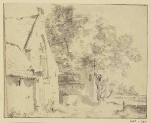 Bauerngehöft mit alter Weide