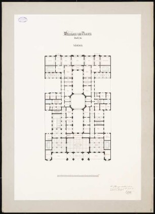 Wohnhaus mit Passage: Grundriss 1.OG